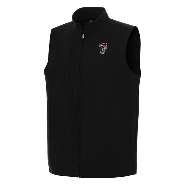 Black Men's Regard Full Zip Vest -